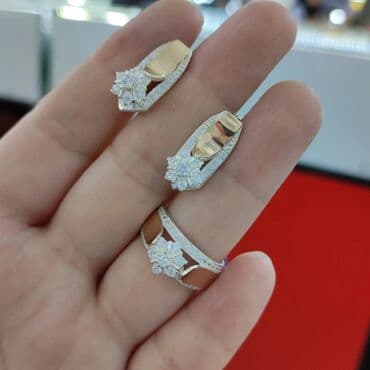 свадебные платья от производителя: Набор украшений, Проба 925, Женские, Новый — 1