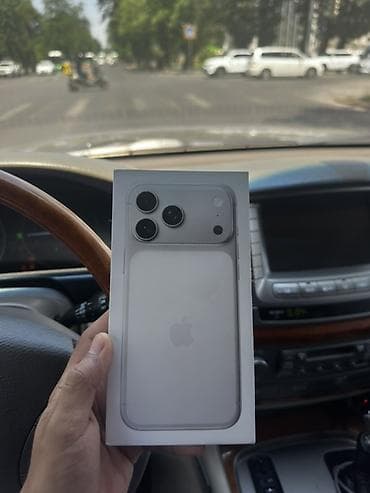 17 pro: IPhone 17 Pro Max, Новый, 256 ГБ, Natural Titanium, Коробка, 100 % — 1