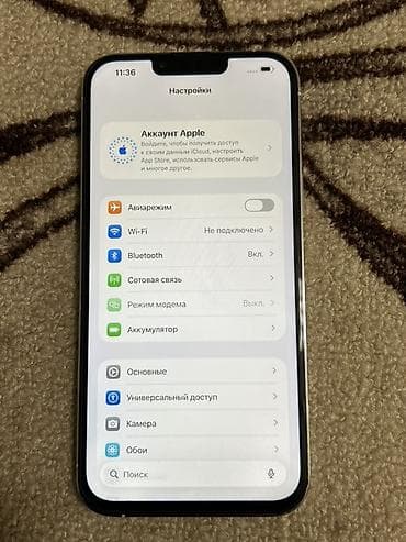 iphone se2020: IPhone 13 Pro Max, 128 ГБ, Белый, Защитное стекло, Чехол, 78 % — 6