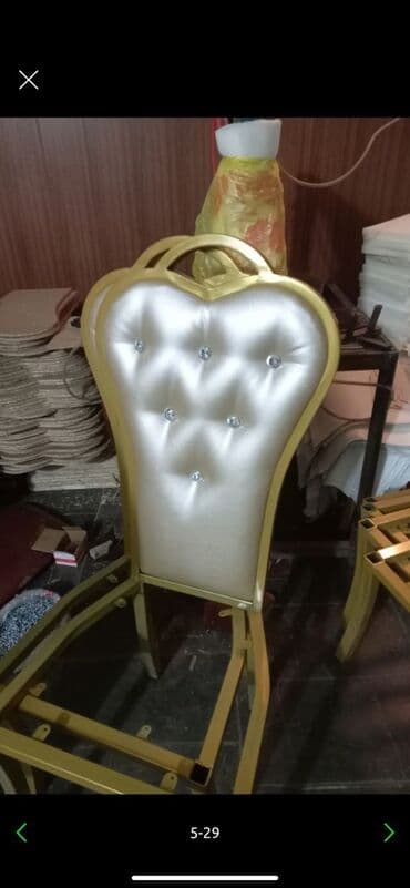 садовый стол и стулья: Стул Стол Стул на заказ Металическая стулья Мебель на заказ — 6