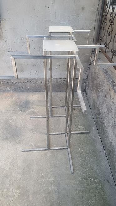 Бизнес үчүн жабдуулар: Торговые стойки‑держатели из нержавеющей стали для магазинов одежды — 3