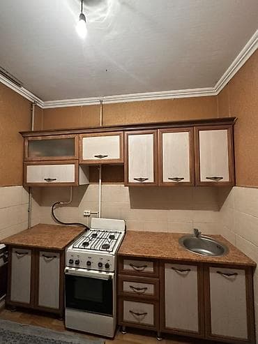 Эмерек: Ашкана гарнитуру, Колдонулган, түсү - Күрөң, ДСП — 1
