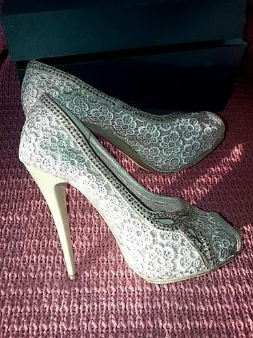 Красивые туфли🌸 Кружевные Цвет: айвори *смотрите в профиле другую at lalafo.kg Красивые туфли🌸 Кружевные Цвет: айвори *смотрите в профиле другую