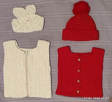 одежда для малыша: Вяжу на заказ детские жилеты на все расцветки В подарок шапка или — 7