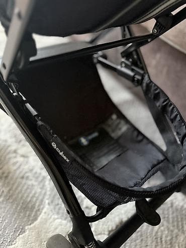 Коляски: Коляска, Cybex, цвет - Черный, Б/у — 4