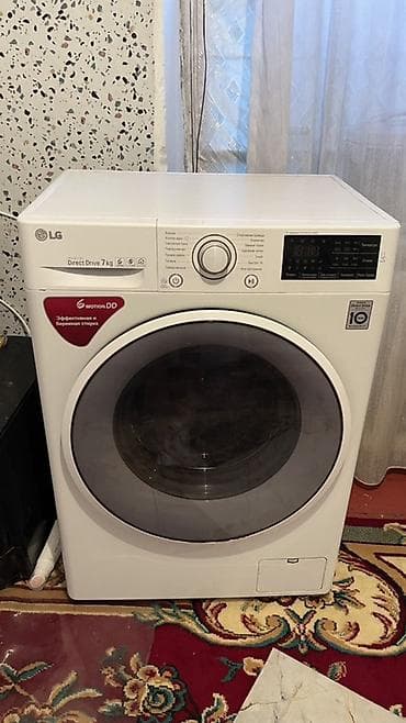 Стиральная машина LG с фронтальной загрузкой Основные характеристики