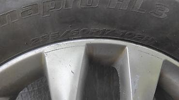 235 55 17: Колеса в сборе 235 / 60 / R 17, Лето, Б/у, Комплект, Литые, отверстий - 5 — 3