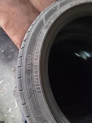 Шины 235 / 45 / R 18, Лето, Б/у, Комплект, Легковые, DUNLOP at lalafo.kg Шины 235 / 45 / R 18, Лето, Б/у, Комплект, Легковые, DUNLOP