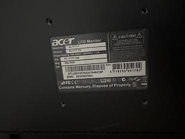samsung syncmaster p2050: Монитор, Acer, LCD, 17" - 18" — 2