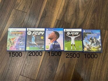 Продаются диски для PlayStation 4 и 5: Игры Цены указаны на фото: -