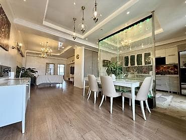 flat kant: 5 комнат, С мебелью полностью — 6