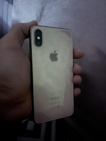 iphone xs mac: IPhone Xs, Б/у, 256 ГБ, Золотой, Чехол, 78 % — 2