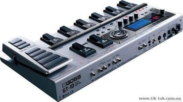 купить примочку для электрогитары: Супер Boss .Флагман Гитарный процессор + Звуковая карта внутри — 1