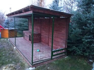 будка для сабаки: Вольер, итке уя, домики для собак, клетки,квартирные вольеры — 13
