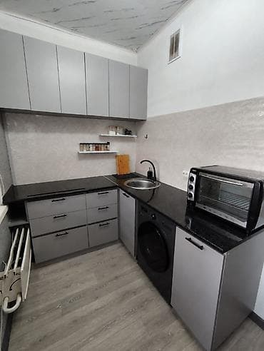1: 1 комната, 37 м², Кок-Жар мкр 105 серия, 9 этаж, Евроремонт — 5