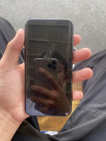 x айфон: IPhone X, Б/у, 256 ГБ, Черный, Чехол, 100 % — 5