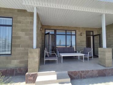 гостевой дом чолпон: 43 кв. м, 3 бөлмө, Жылуу пол, Евроремонт, Унаа токтотуучу жай — 12