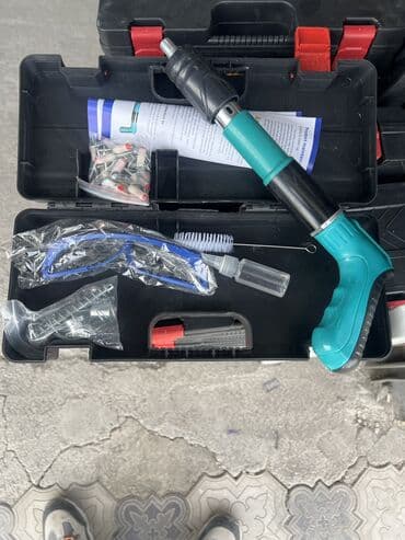 электро пистолет: Пороховой монтажный пистолет Fixator в кейсе В Комплекте 100штук — 1