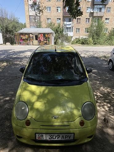 дэу матиз 1: Daewoo Matiz: 2007 г., 0.8 л, Кол менен иштөөчү, Бензин, Хетчбек — 1