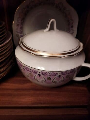 красивые вещи: Антикварный сервис из 35 предметов на 6 персон, привозили из Европы — 8