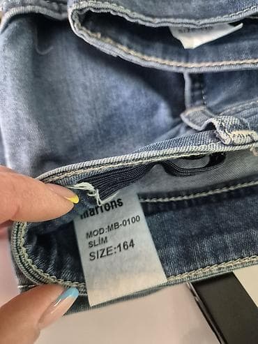 Мужская одежда: Джинсы Marions на мальчика/подростка, модель MB-0100 - Посадка/крой — 3