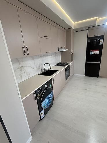 discovery studio: 2 комнаты, 56 м², Кок-Жар мкр Элитка, 10 этаж, Евроремонт — 7