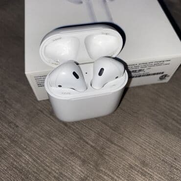 айрподс 2 оригинал: Вкладыши, Apple, Б/у, Беспроводные (Bluetooth), Для занятий спортом — 6
