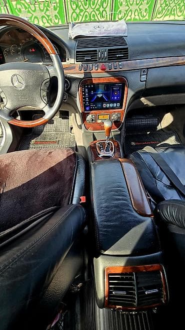 саласки виш: Mercedes-Benz S-Class: 2000 г., 5 л, Автомат, Бензин, Седан — 7