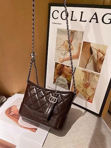 пандора серебро: Классическая сумка, Chanel, Материал: Искусственная кожа, Стеганая модель, Женские — 2