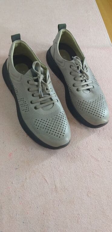 брендовые мужские спортивные костюмы из турции: Мужские кроссовки из натуральной кожи 41-го размера, б/у, состояние — 1