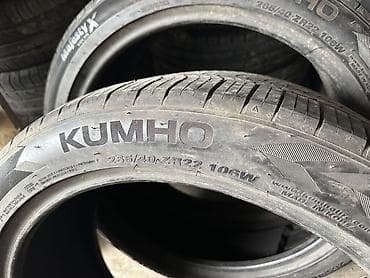 26540 r22 зима: Шины 265 / 40 / R 22, Лето, Б/у, Пара, Внедорожные (АТ/МТ), Корея, Kumho — 2
