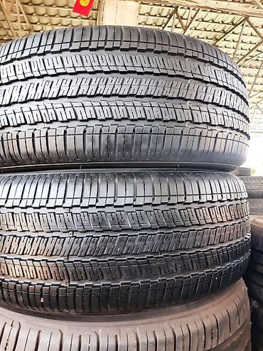 резина hankook: Шины, 225/55/17 2шт. Корея, лето, резина привозная, состояние — 4