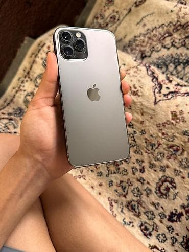 динамика: IPhone 12 Pro Max, Б/у, 128 ГБ, Графит, 72 % — 1