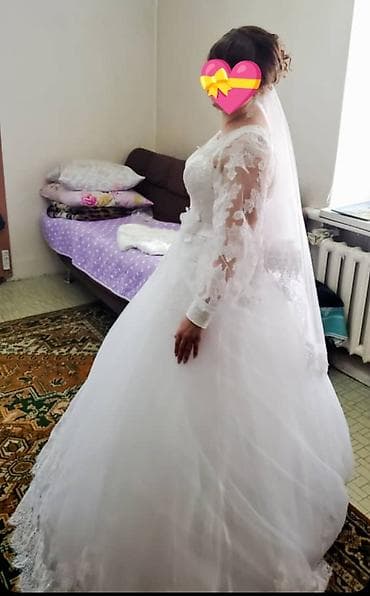 Свадебные платья и аксессуары: Продам свадебное платье в отличном состоянии-надевала один — 3