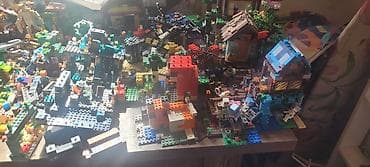 Большая коллекция конструкторов в стиле Minecraft (совместимых с LEGO)