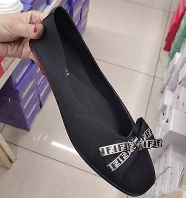 Элегантные женские балетки - Цвет: черный - Материал верха: мягкая