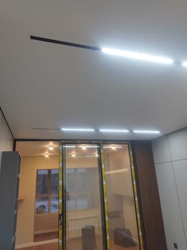 пуф кресло: Натяжной потолок Матовое Монтаж — 8