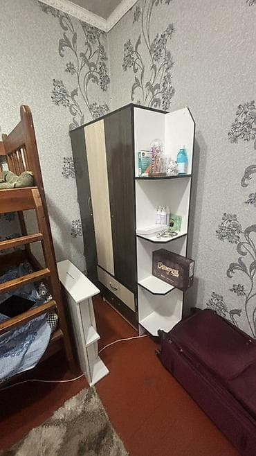 Кресла: Двухъярусная деревянная кровать с лестницей - Материал: массив — 3