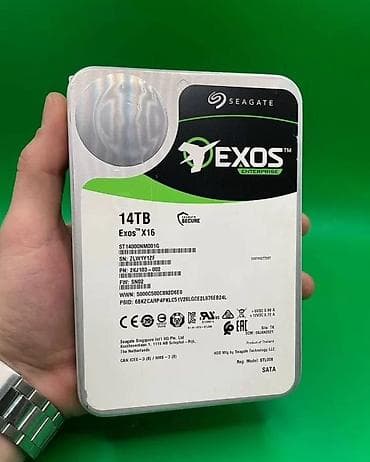 серверы нет: Накопитель для ПК, Seagate, HDD, Более 5 ТБ, 3.5", Для сервера — 1