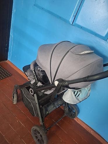 текнум коляска цена: Коляска, Другой бренд, цвет - Серебристый, Б/у, Платная доставка, Самовывоз — 2