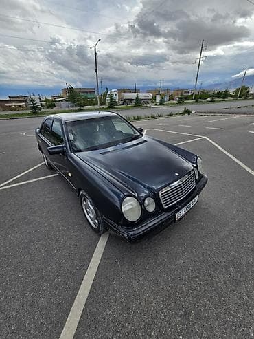 кирг шёлк: Mercedes-Benz E-Class: 1996 г., 2 л, Кол менен иштөөчү, Газ, Седан — 6
