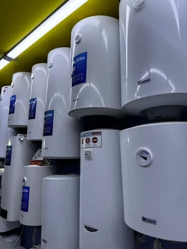 электрические казан: Накопительный водонагреватель Объем бака: 100 л, Нержавейка, Новый — 16