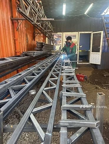 Металлическая ферма, Форма: Арка, Новый — 9