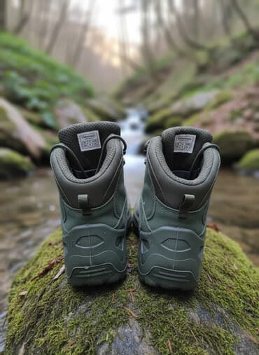 Жеке буюмдар: Треккинговые ботинки Lowa Zephyr (Mid) GTX, цвет олива - Мембрана — 1