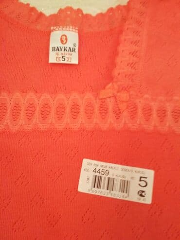 брендовые вещи из турции: Новые майки для девочек, "Baykyr", Турция, на 5 лет, 100 % хлопок — 3