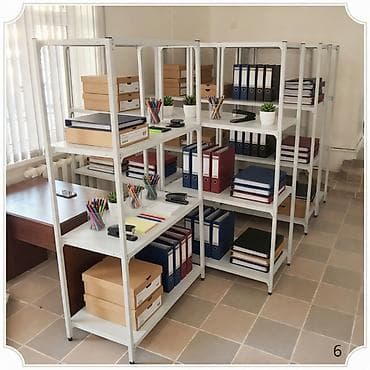 Стеллаж полка, металлический стеллаж для хранения, стеллажи в архив, в