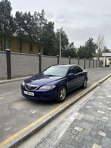 Mazda 6: 2002 г., 2 л, Кол менен иштөөчү, Бензин, Седан