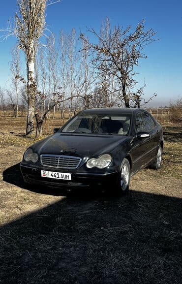 бу авто в кредит без первоначального взноса рядом просп. жибек жолу, бишкек: Mercedes-Benz C-Class: 2000 г., 2 л, Автомат, Газ, Седан — 2
