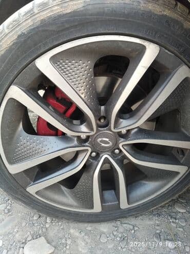 шына 14 размер: Диски R 19 Комплект, отверстий - 5, Б/у — 2