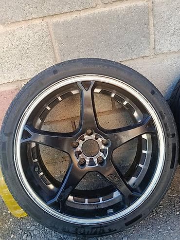 Дөңгөлөктөр монтажда 225 / R 18, Жай, Колдонулган, Комплект, Жеңил унаалар, Куйма, тешиктери - 5 — 2